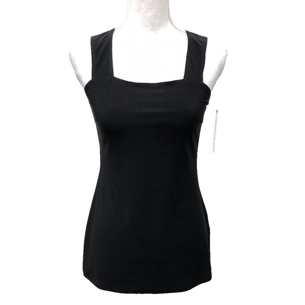 Frank Lyman Tank Top Womens 4 Black Classic Minimalist Teacher‎ Office Career